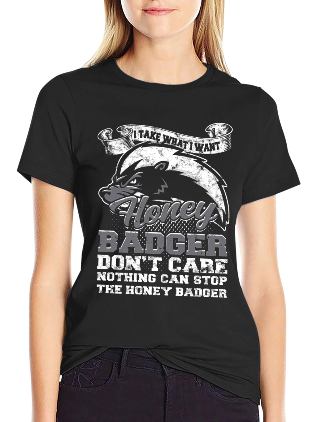 Honey Badger Graphic T-Shirt