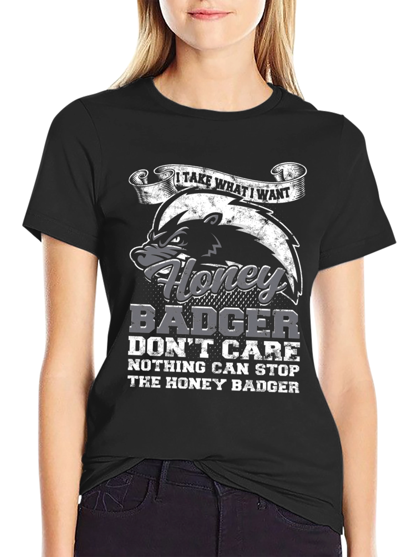 Honey Badger Graphic T-Shirt