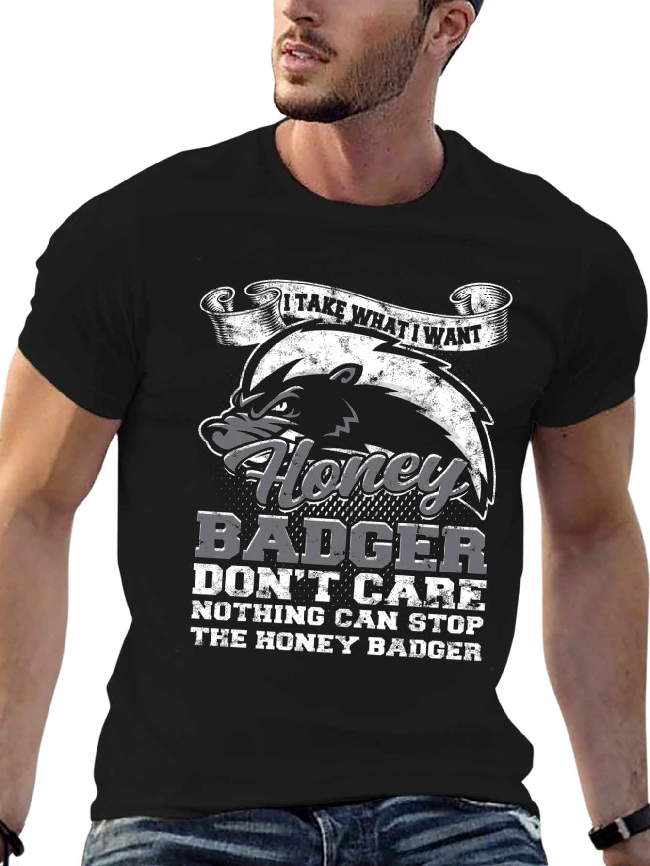 Honey Badger Graphic T-Shirt