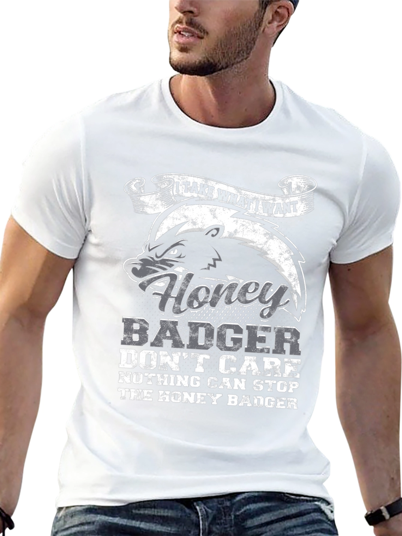Honey Badger Graphic T-Shirt