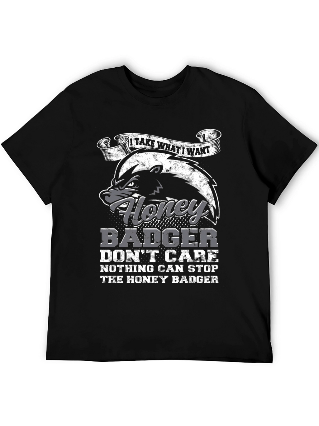 Honey Badger Graphic T-Shirt