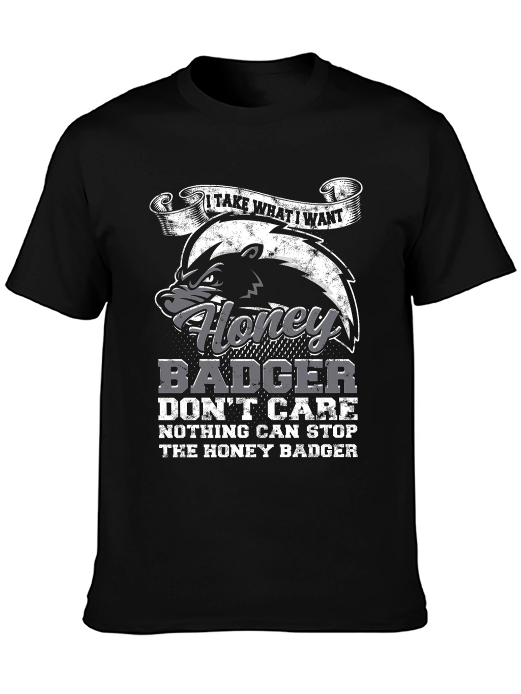 Honey Badger Graphic T-Shirt
