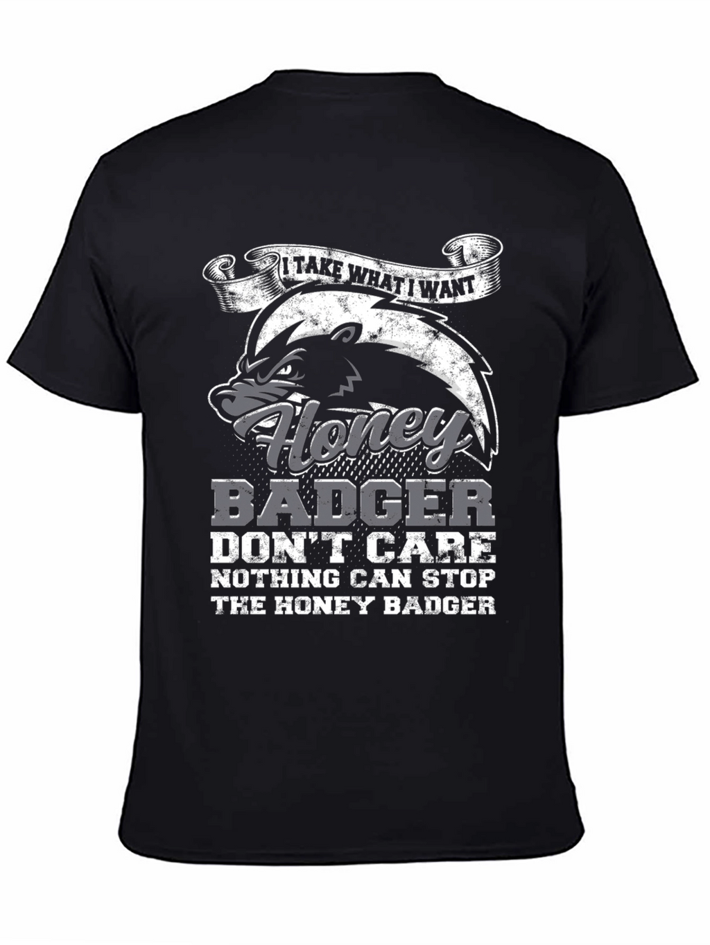 Honey Badger Graphic T-Shirt