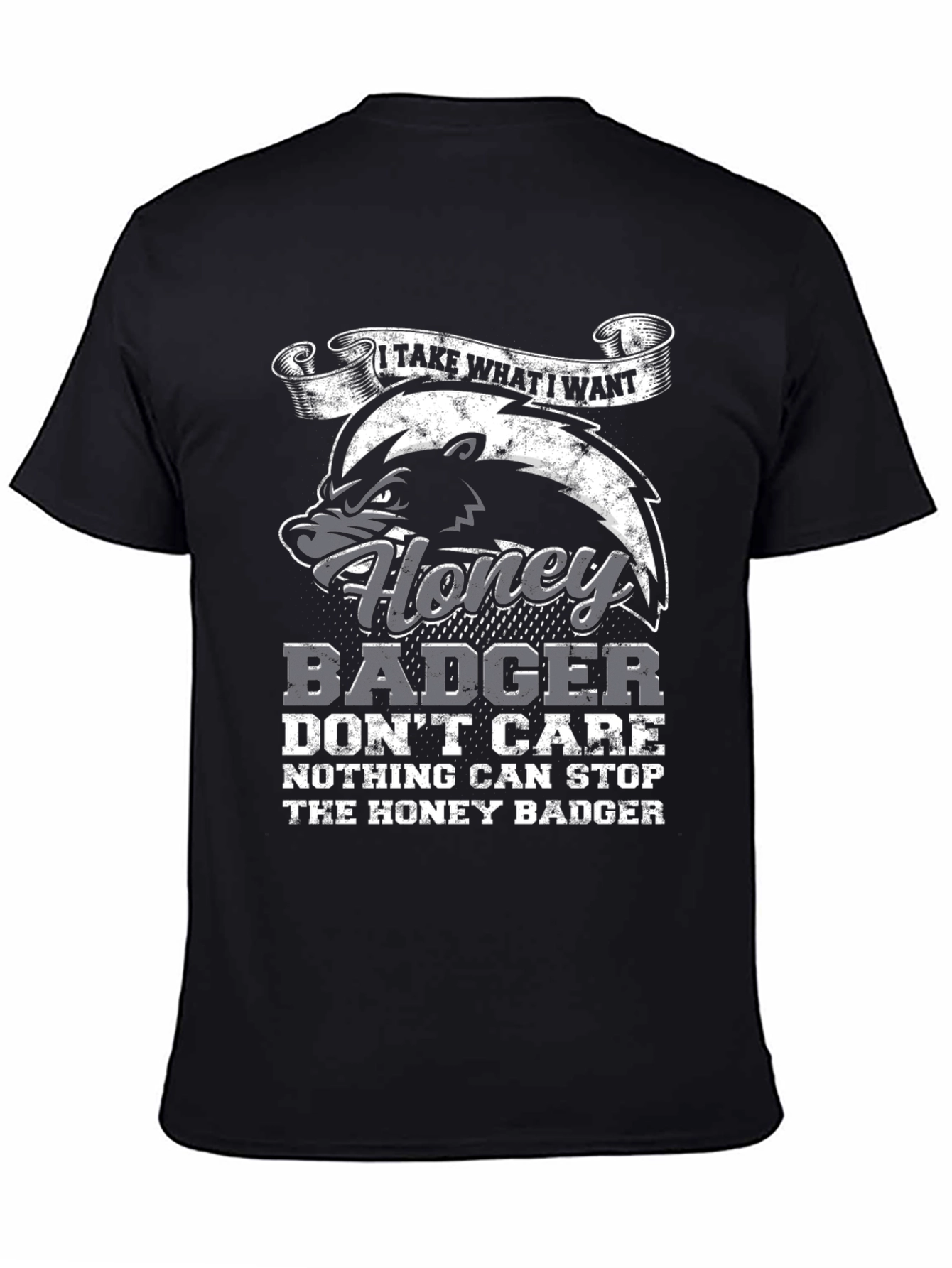 Honey Badger Graphic T-Shirt
