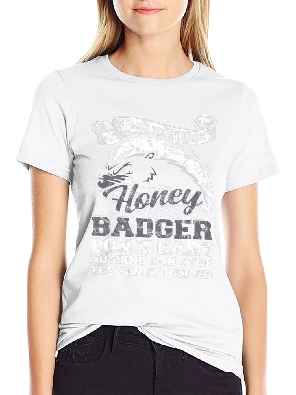 Honey Badger Graphic T-Shirt