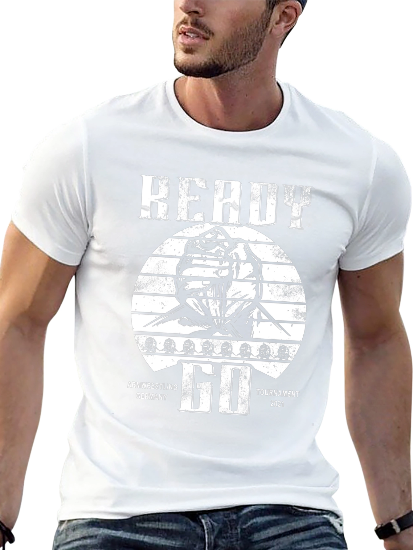 Ready Go Arm Wrestling Tournament T-Shirt