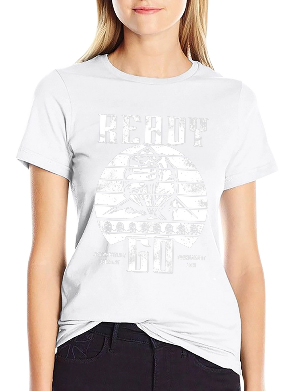 Ready Go Arm Wrestling Tournament T-Shirt