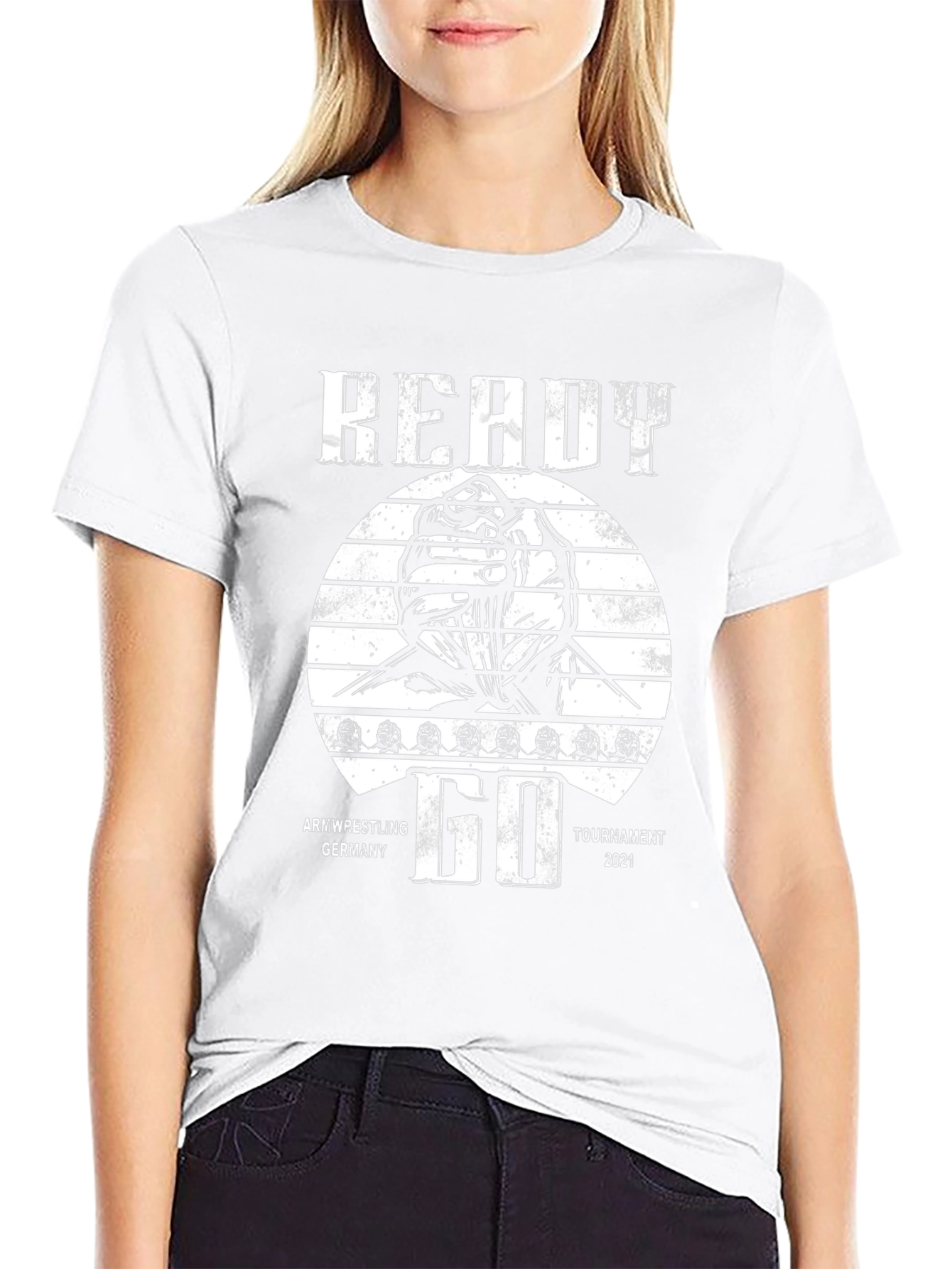 Ready Go Arm Wrestling Tournament T-Shirt