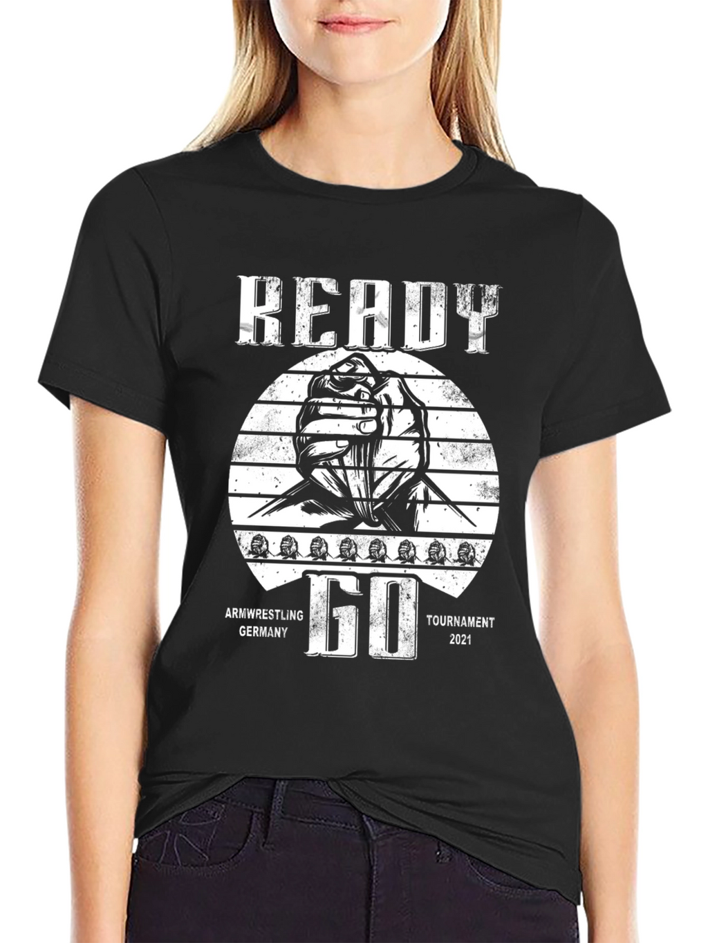 Ready Go Arm Wrestling Tournament T-Shirt