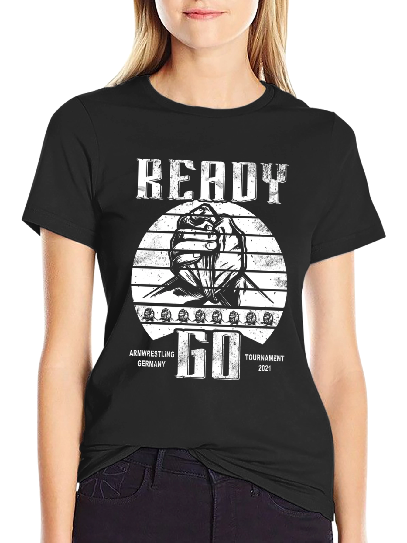 Ready Go Arm Wrestling Tournament T-Shirt