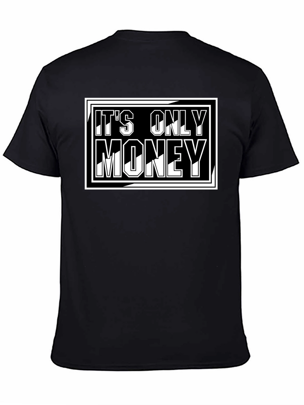 Its Only Money Graphic Tee - Black