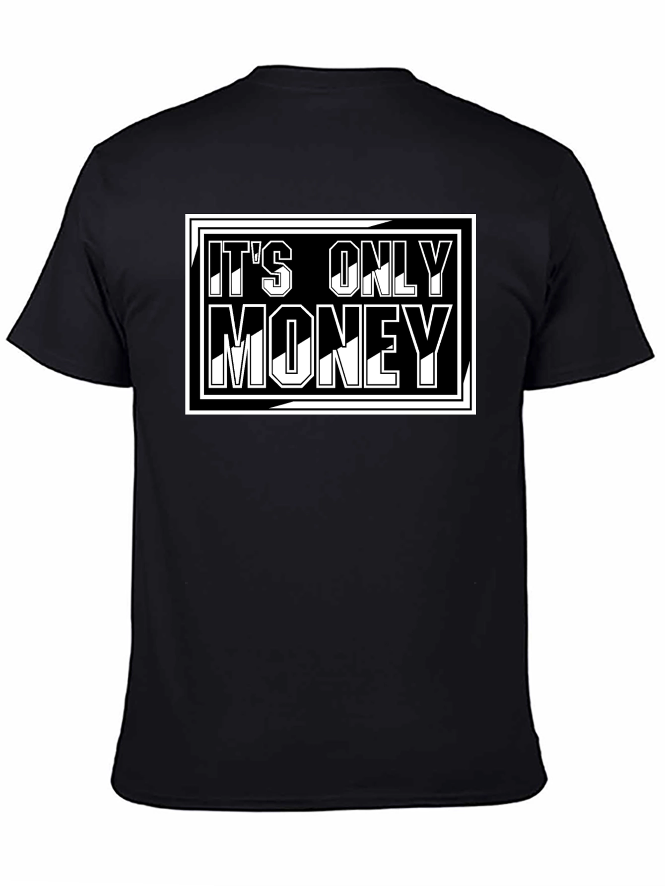 Its Only Money Graphic Tee - Black