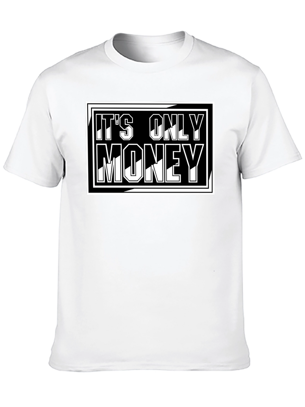 Its Only Money Graphic Tee - Black