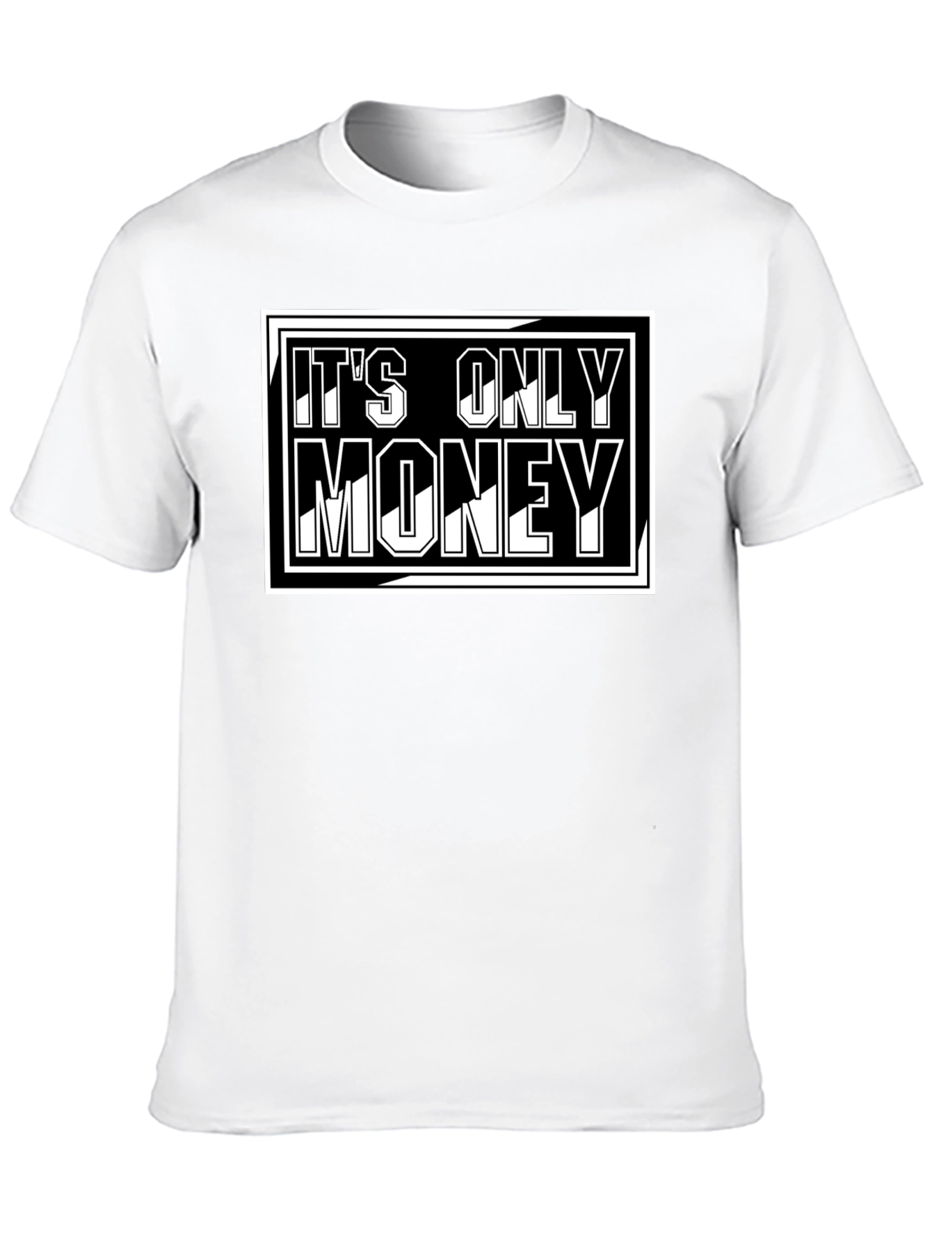 Its Only Money Graphic Tee - Black
