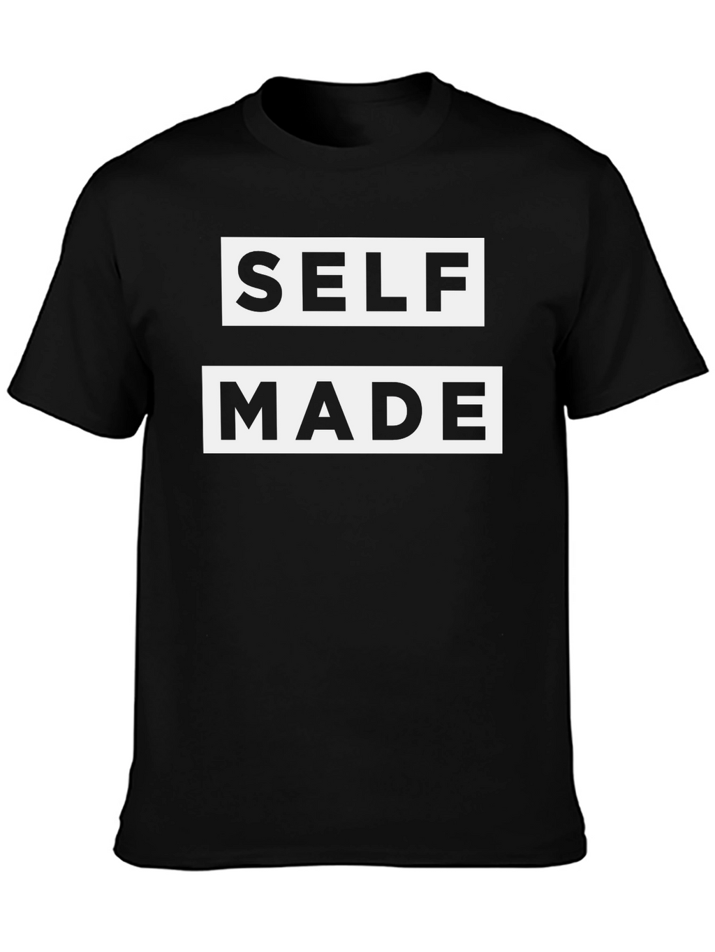 Self Made Graphic Tee - Bold Statement Shirt