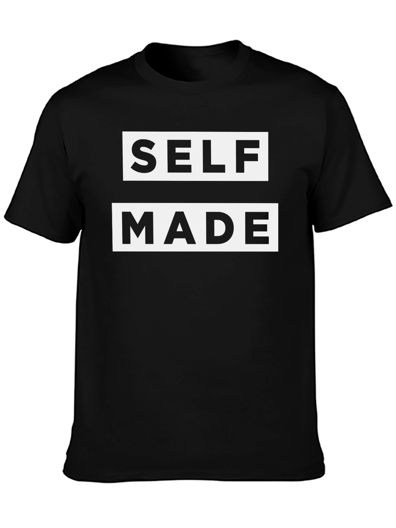 Self Made Graphic Tee - Bold Statement Shirt
