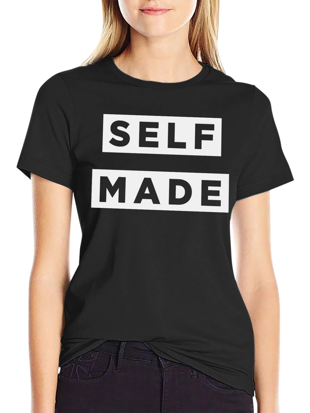 Self Made Graphic Tee - Bold Statement Shirt