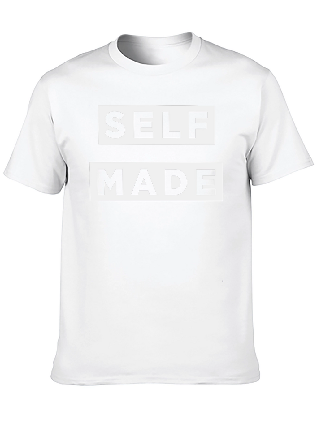 Self Made Graphic Tee - Bold Statement Shirt