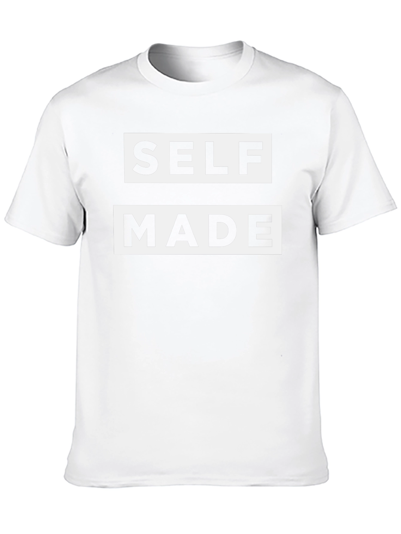 Self Made Graphic Tee - Bold Statement Shirt