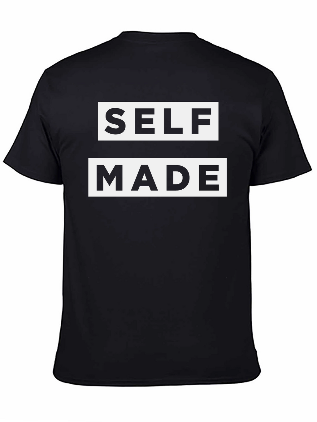 Self Made Graphic Tee - Bold Statement Shirt