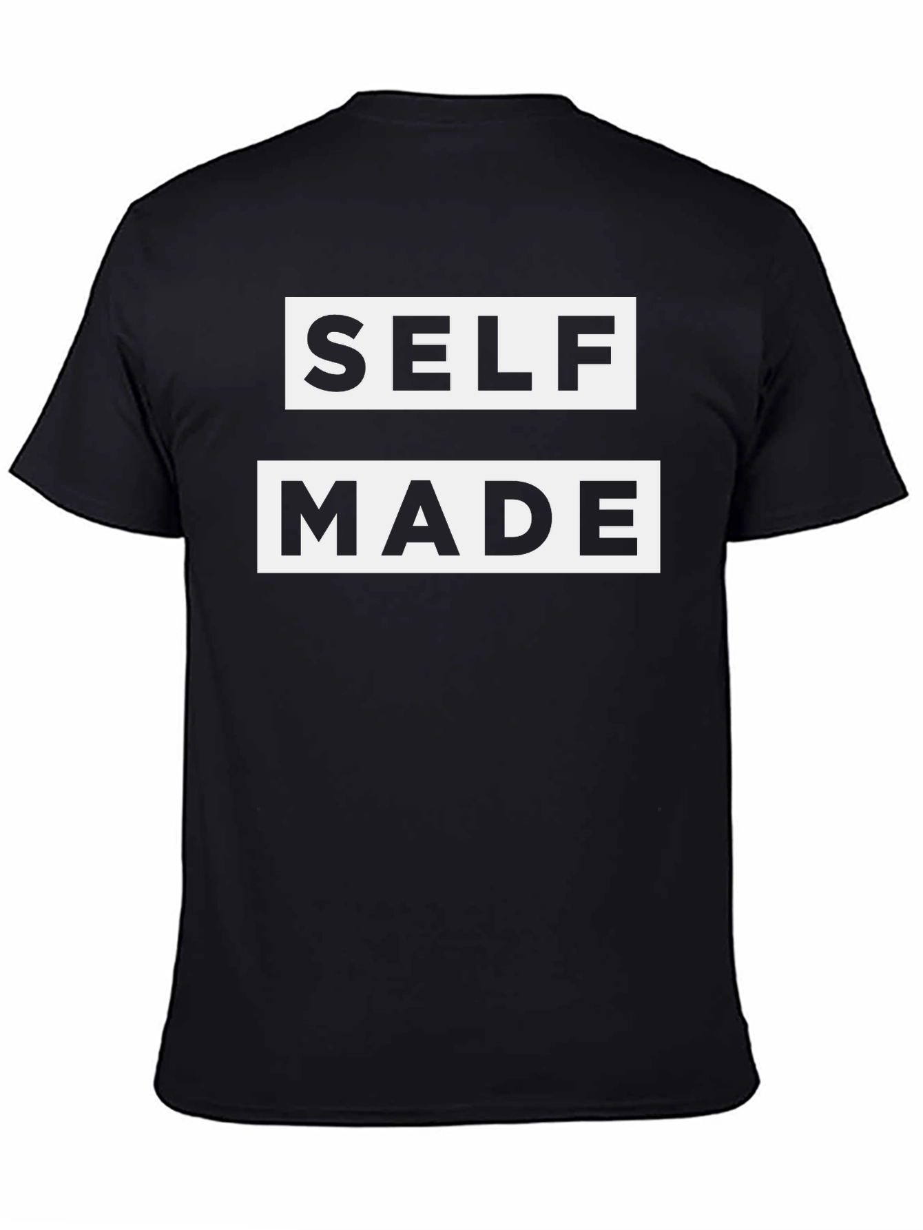Self Made Graphic Tee - Bold Statement Shirt