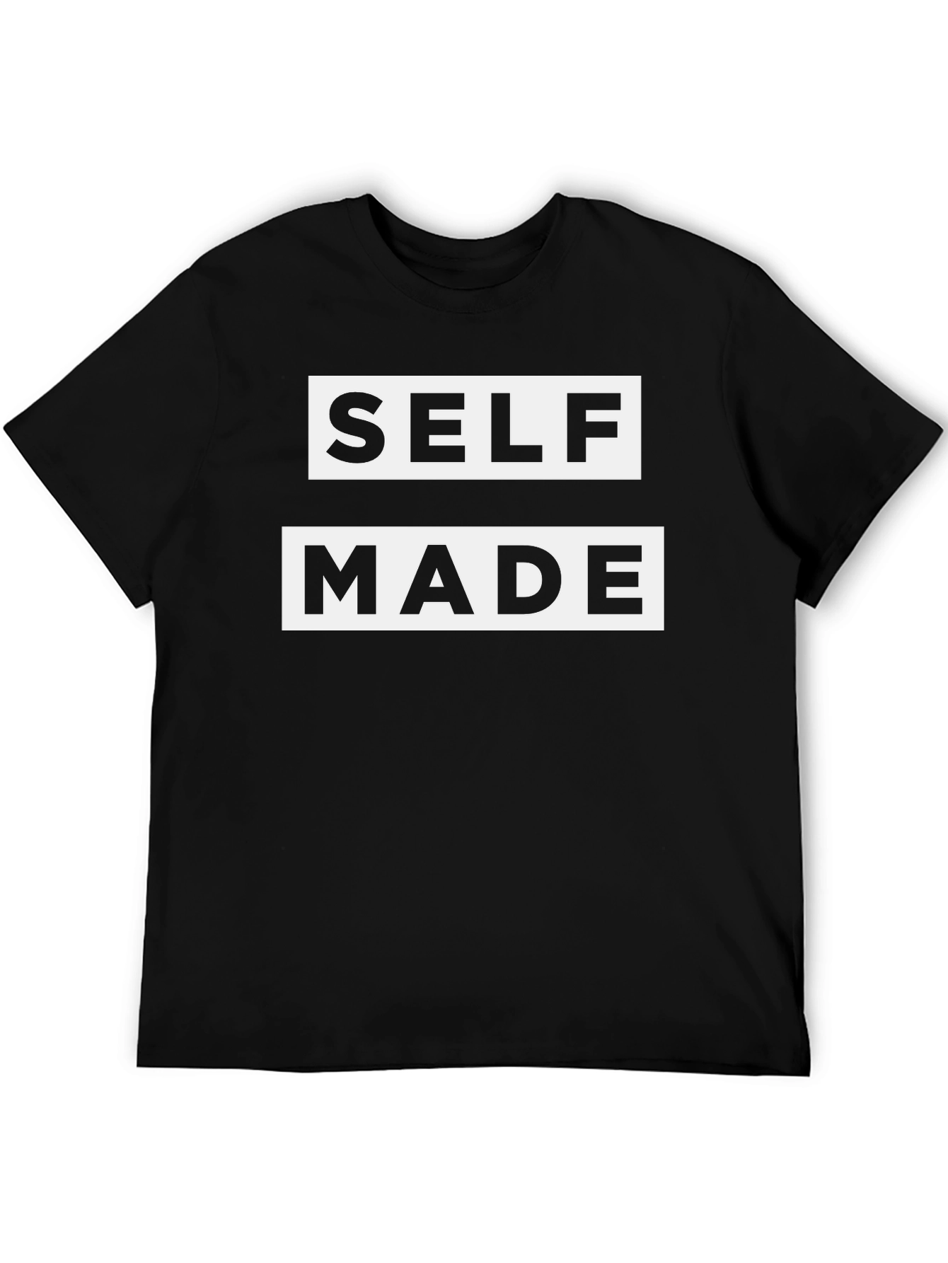 Self Made Graphic Tee - Bold Statement Shirt