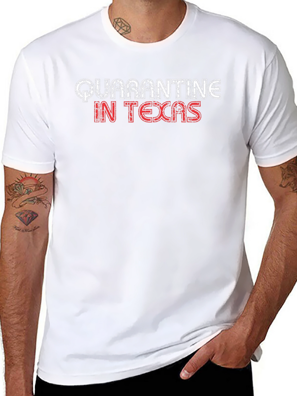 Quarantine in Texas Graphic Tee
