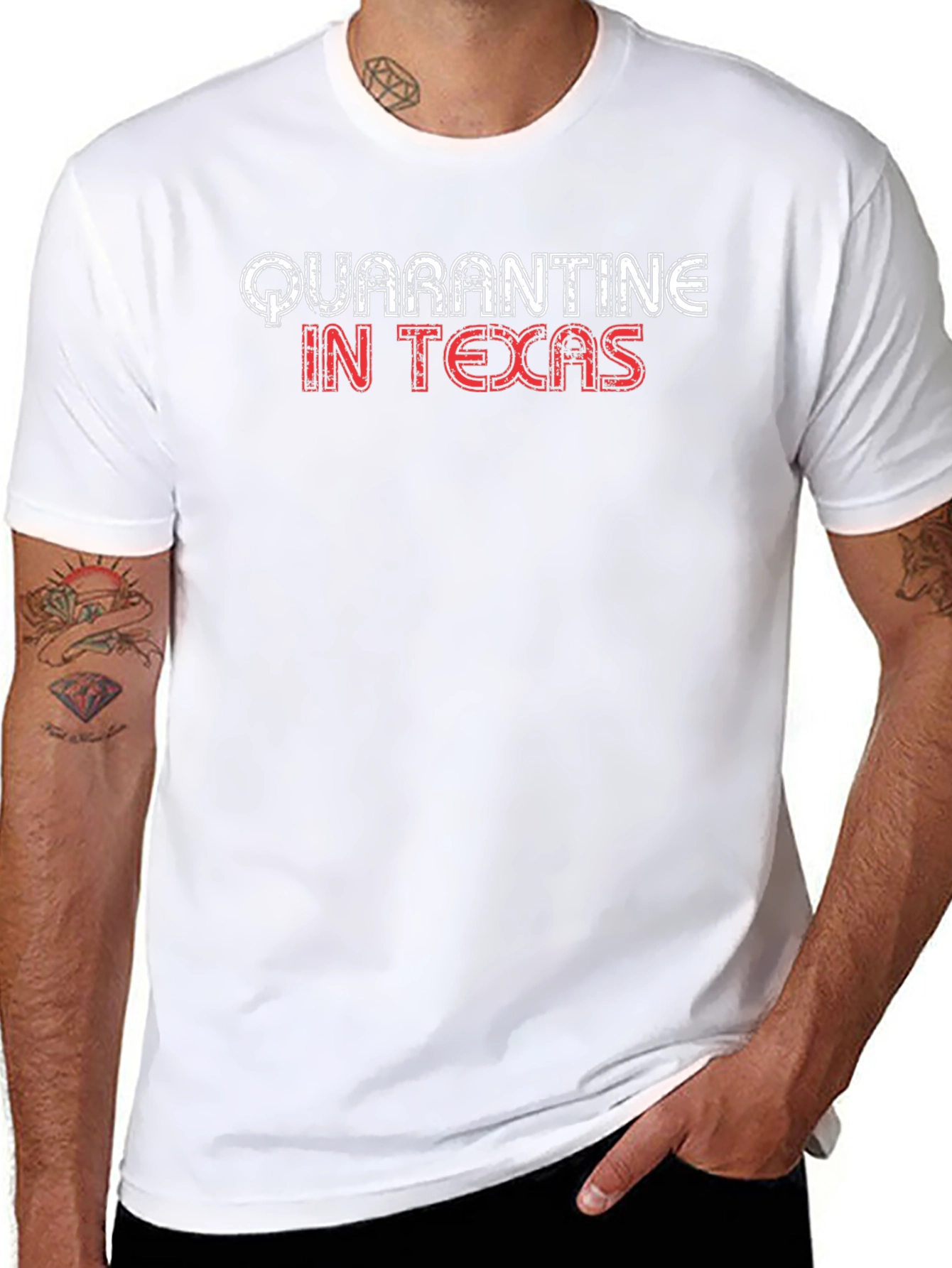 Quarantine in Texas Graphic Tee