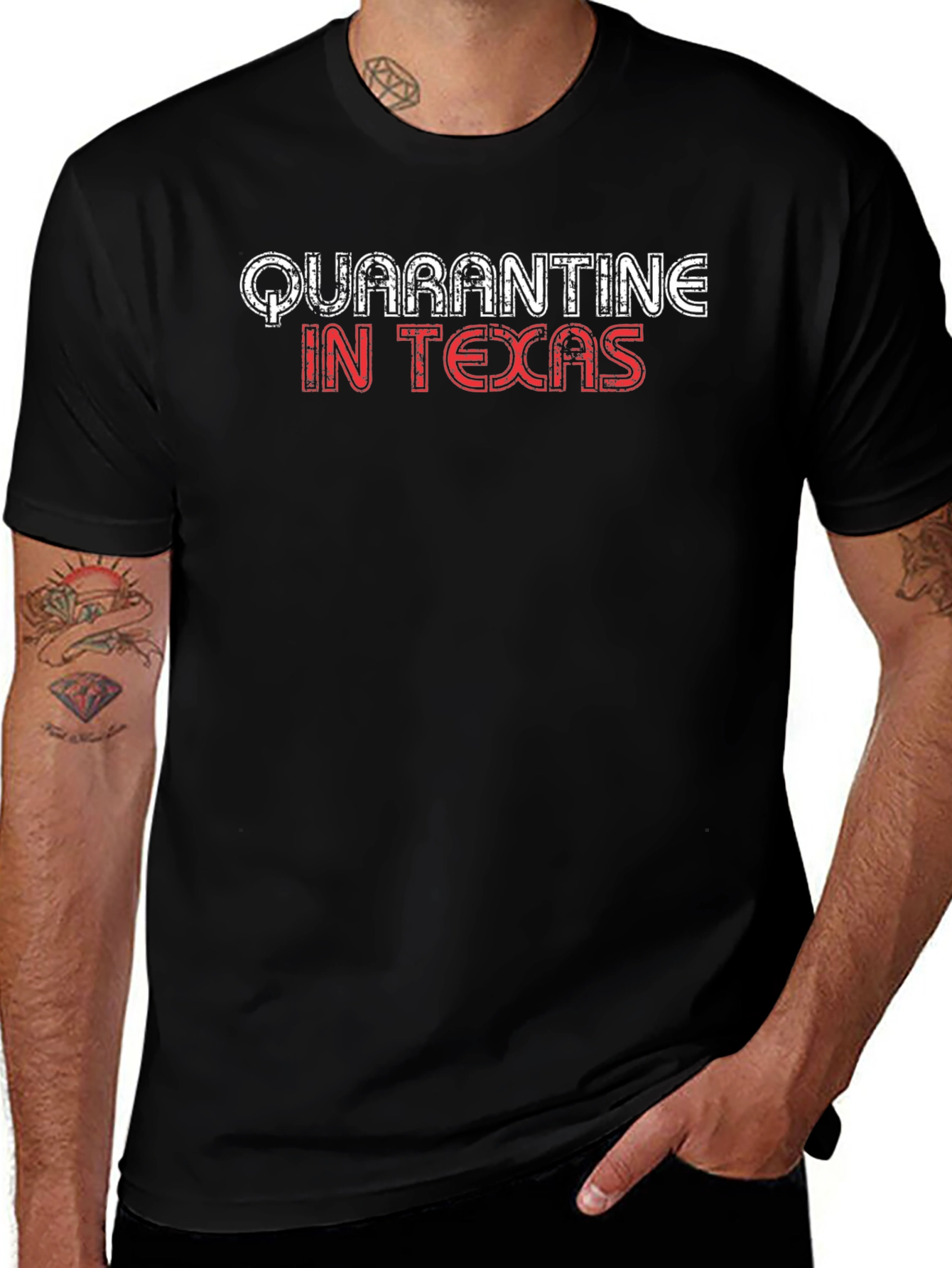 Quarantine in Texas Graphic Tee