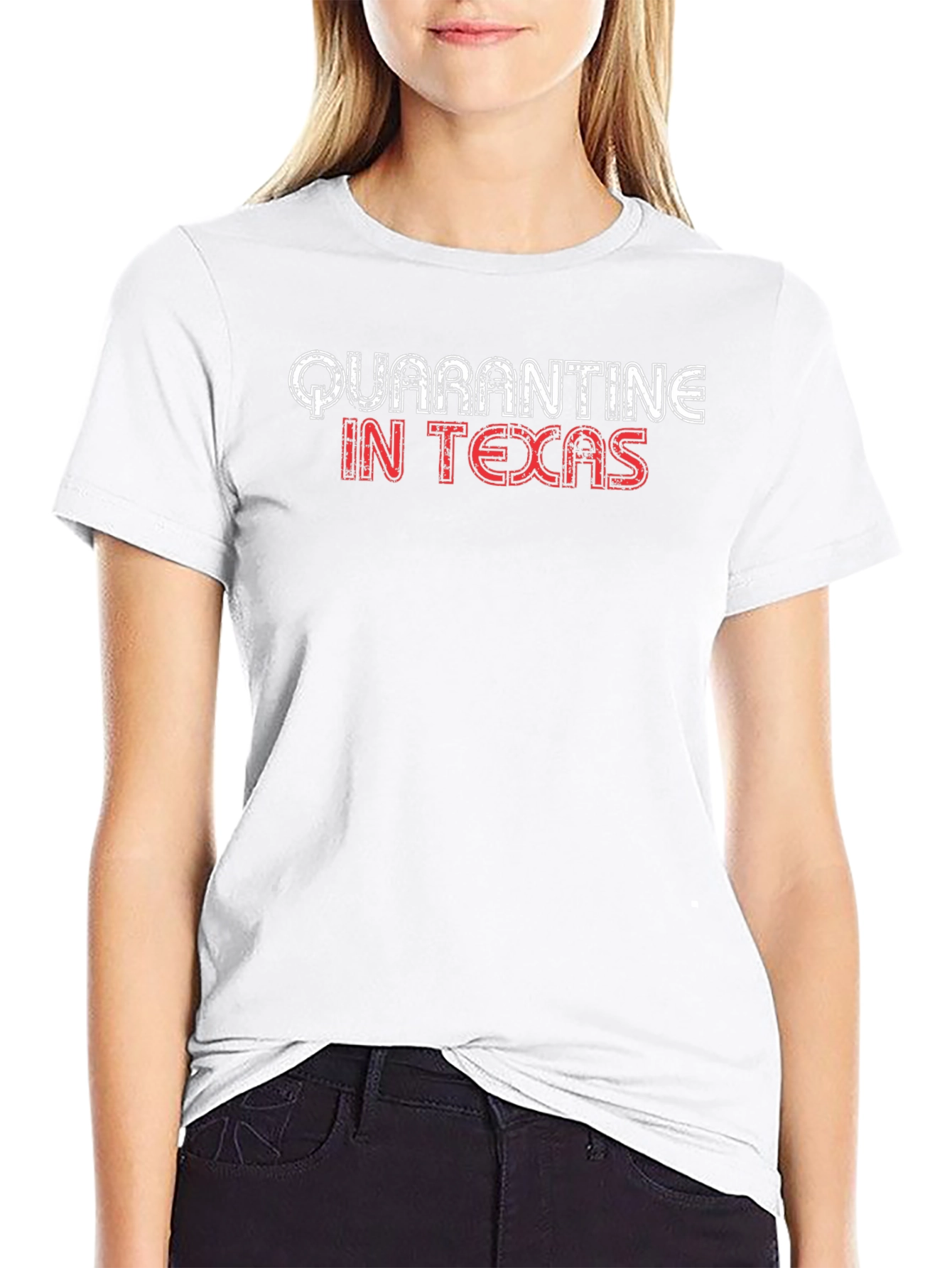 Quarantine in Texas Graphic Tee