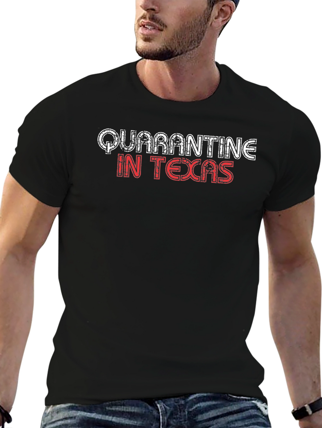 Quarantine in Texas Graphic Tee
