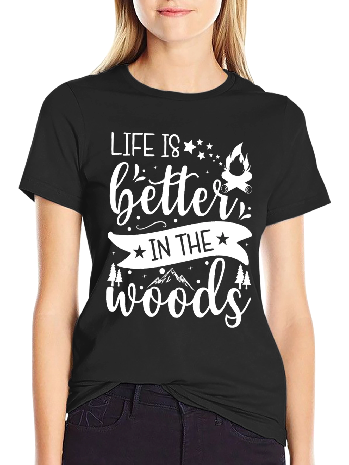 Life is Better in the Woods Graphic Tee