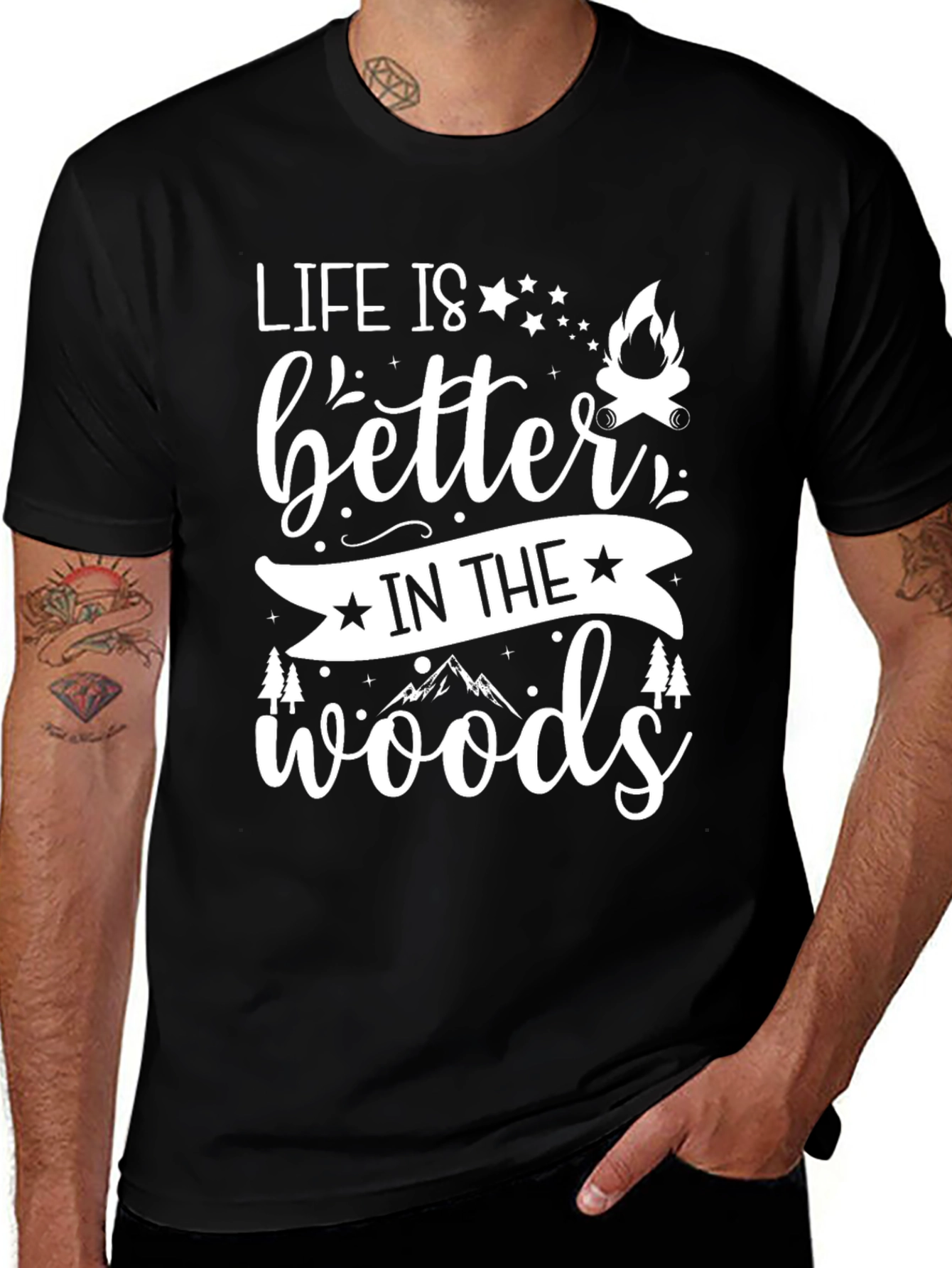 Life is Better in the Woods Graphic Tee