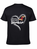 Dialysis Social Worker Heart Graphic T-Shirt
