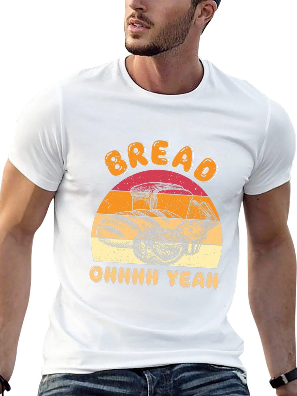Bread Lover Tee - Ohhhh Yeah Graphic T-Shirt