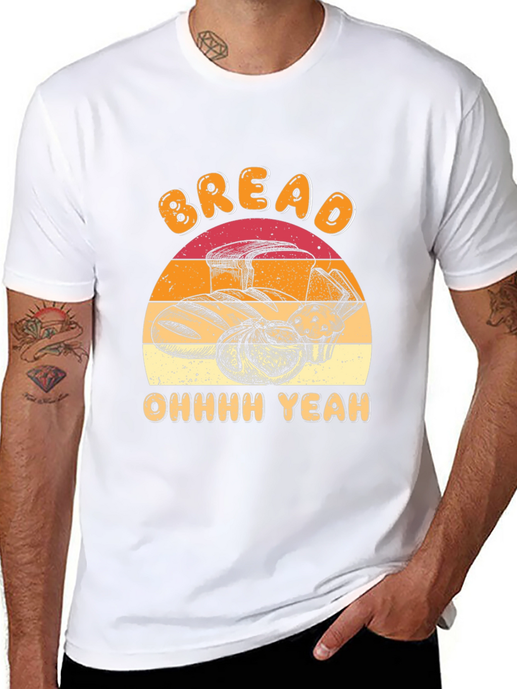 Bread Lover Tee - Ohhhh Yeah Graphic T-Shirt