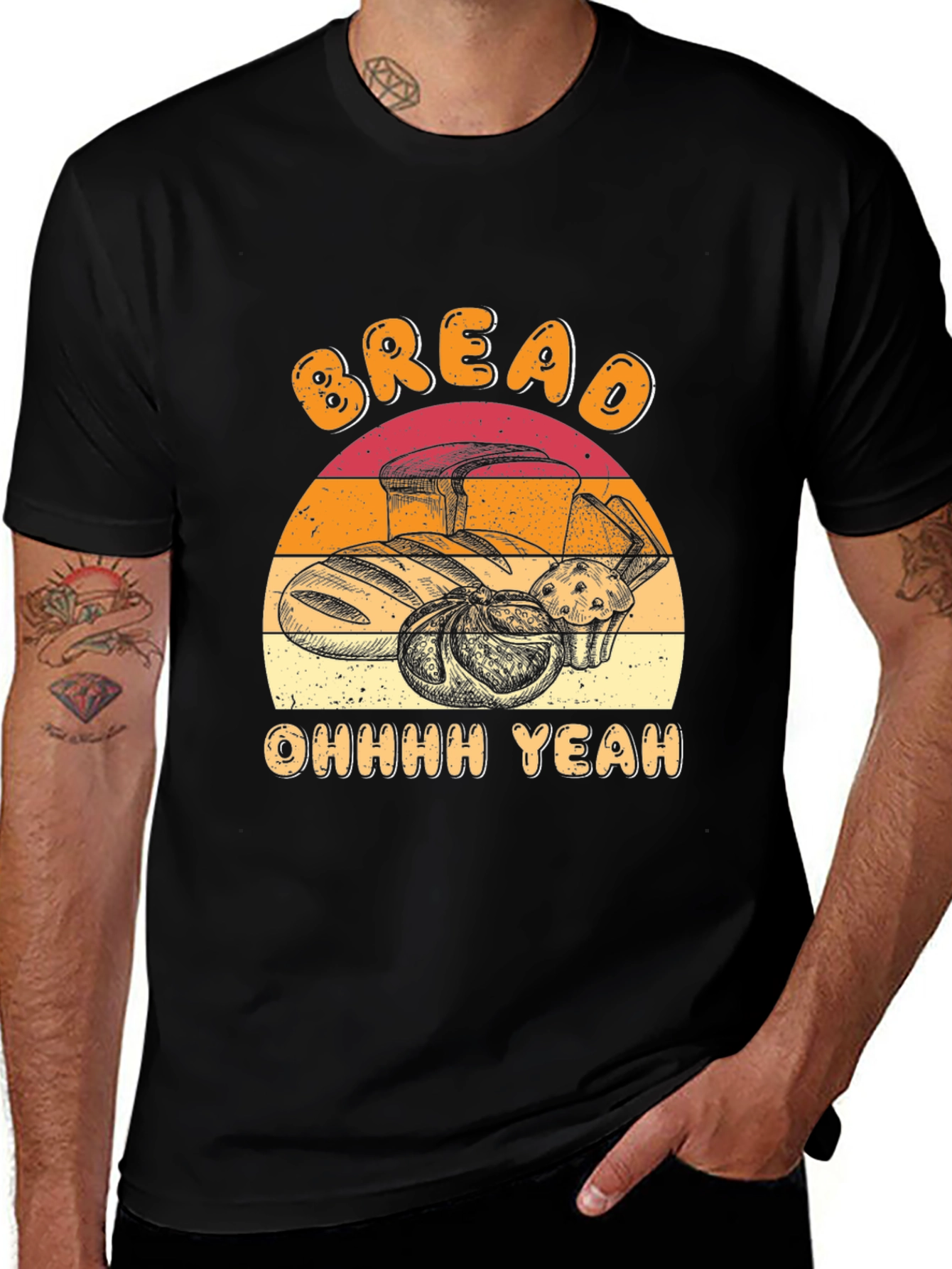 Bread Lover Tee - Ohhhh Yeah Graphic T-Shirt