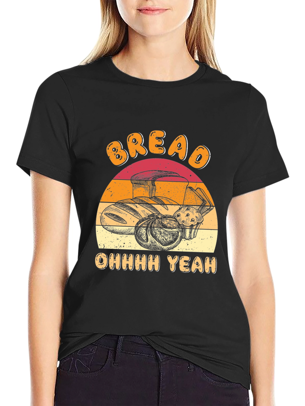 Bread Lover Tee - Ohhhh Yeah Graphic T-Shirt