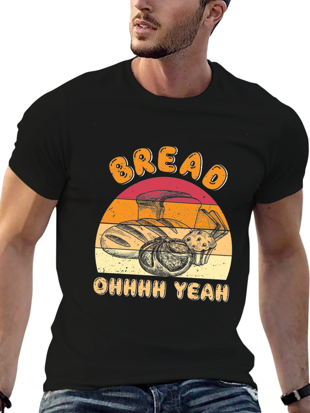 Bread Lover Tee - Ohhhh Yeah Graphic T-Shirt