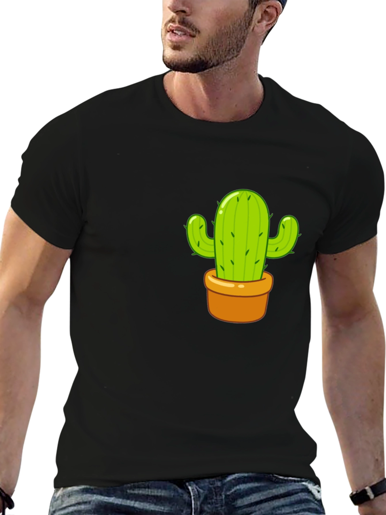 Cactus T-Shirt - Potted Plant Graphic Tee