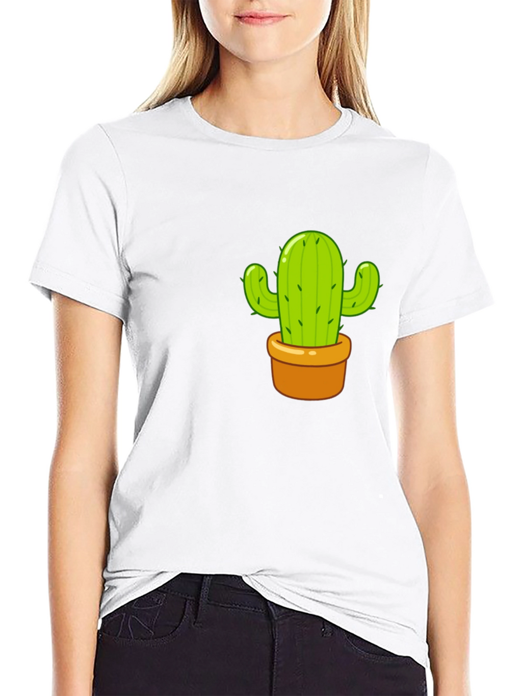 Cactus T-Shirt - Potted Plant Graphic Tee