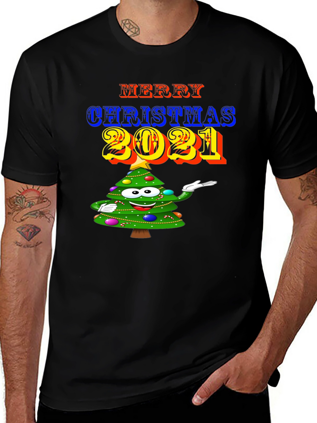 Merry Christmas 2021 Tee