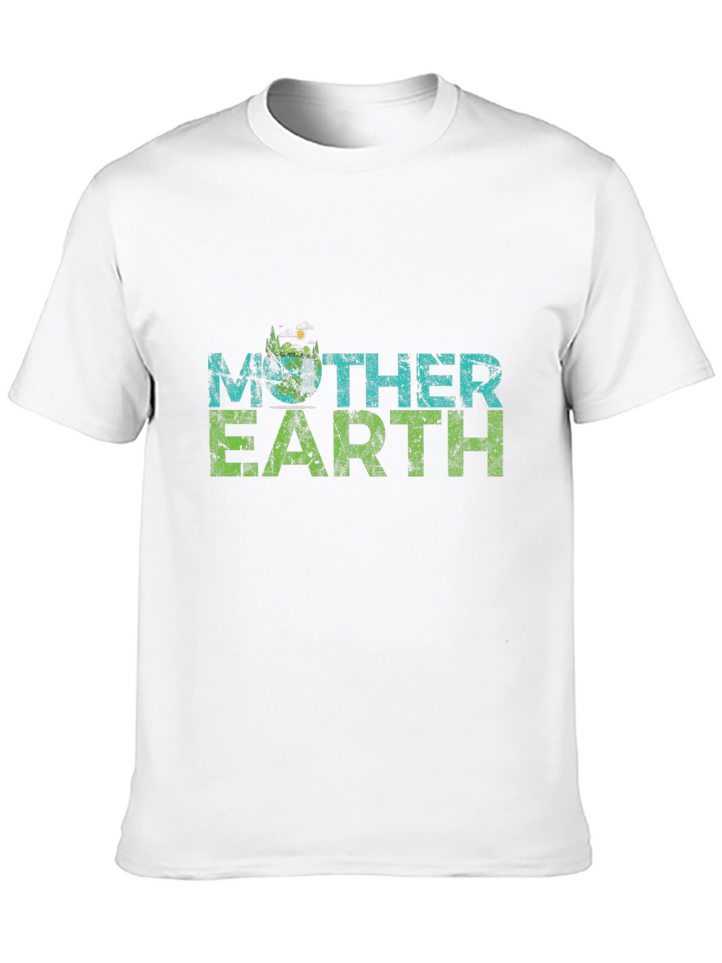 Mother Earth Graphic Tee - Eco-Friendly Design