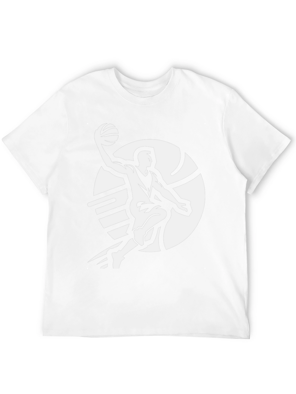 Basketball Player Graphic Tee - Slam Dunk Style