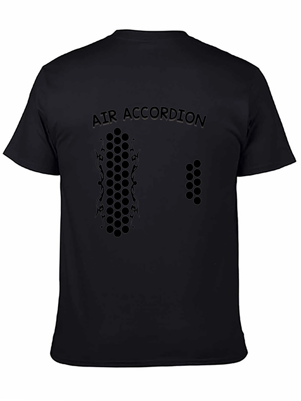 Air Accordion Graphic Tee - Black