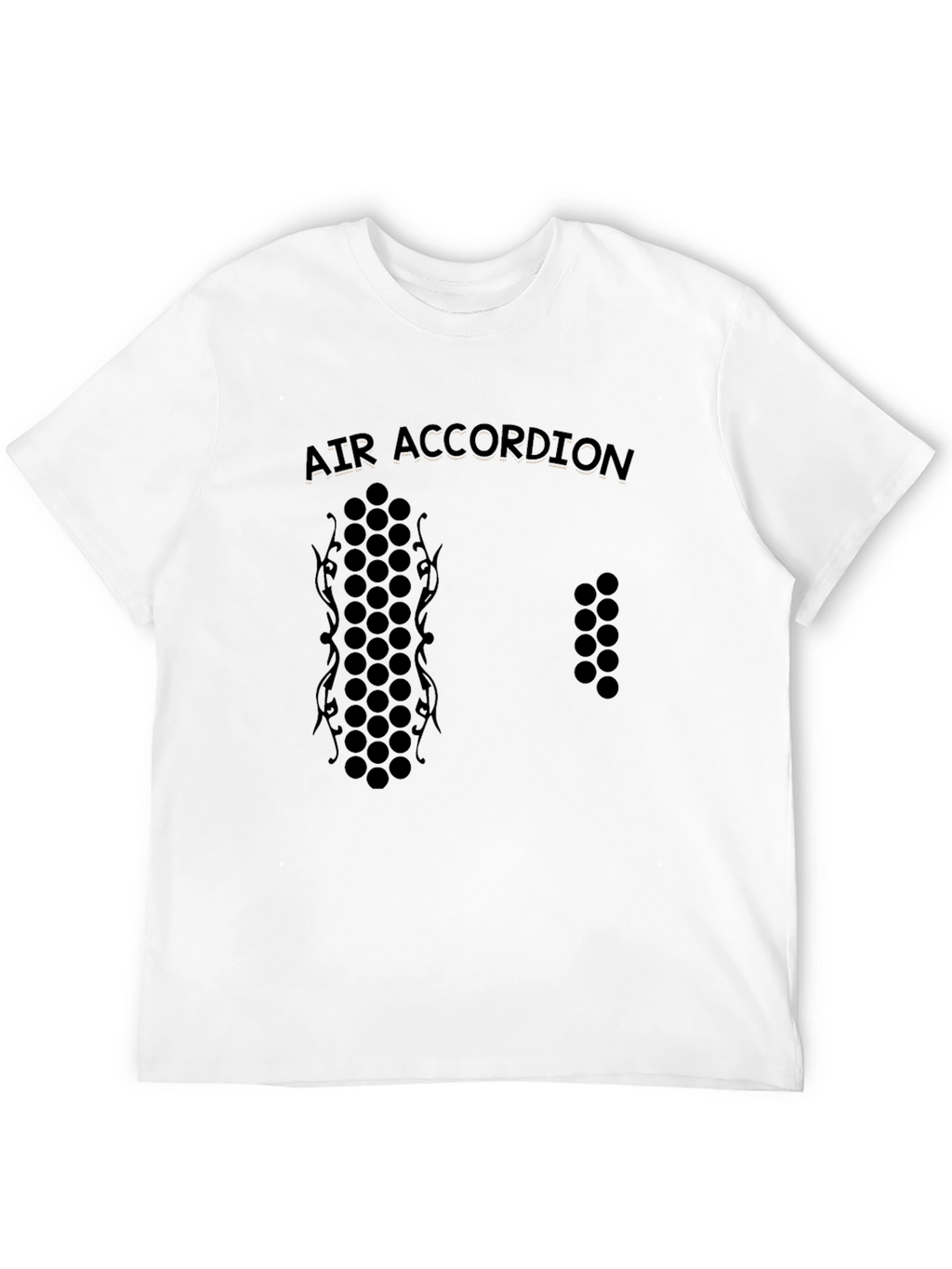 Air Accordion Graphic Tee - Black
