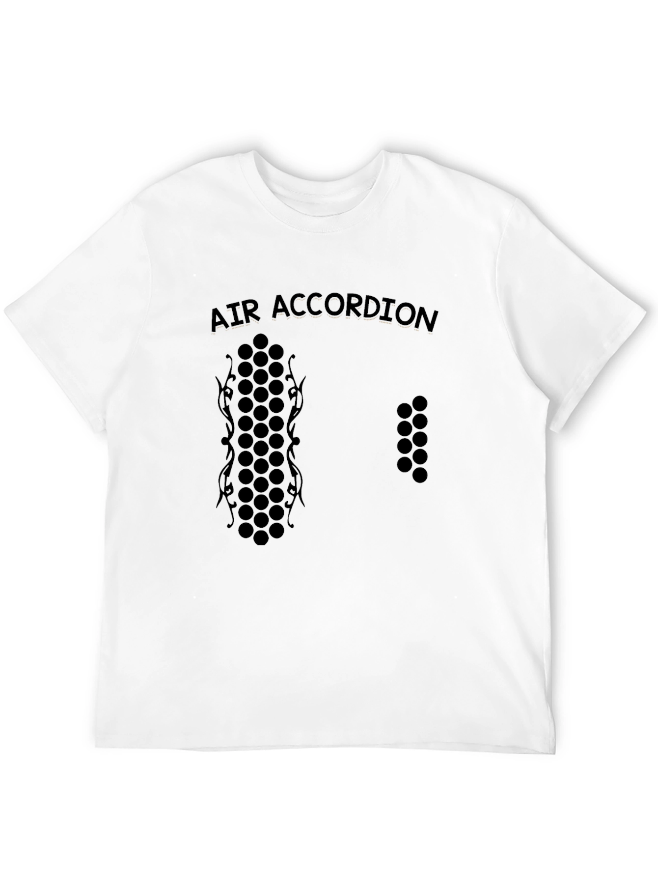 Air Accordion Graphic Tee - Black