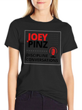 Joey Pinz Podcast Black T-Shirt