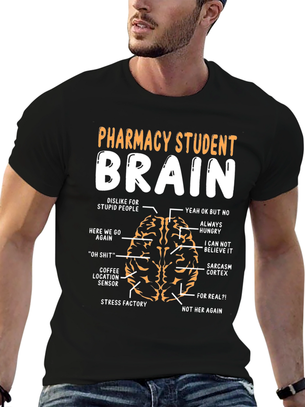 Pharmacy Student Brain T-Shirt