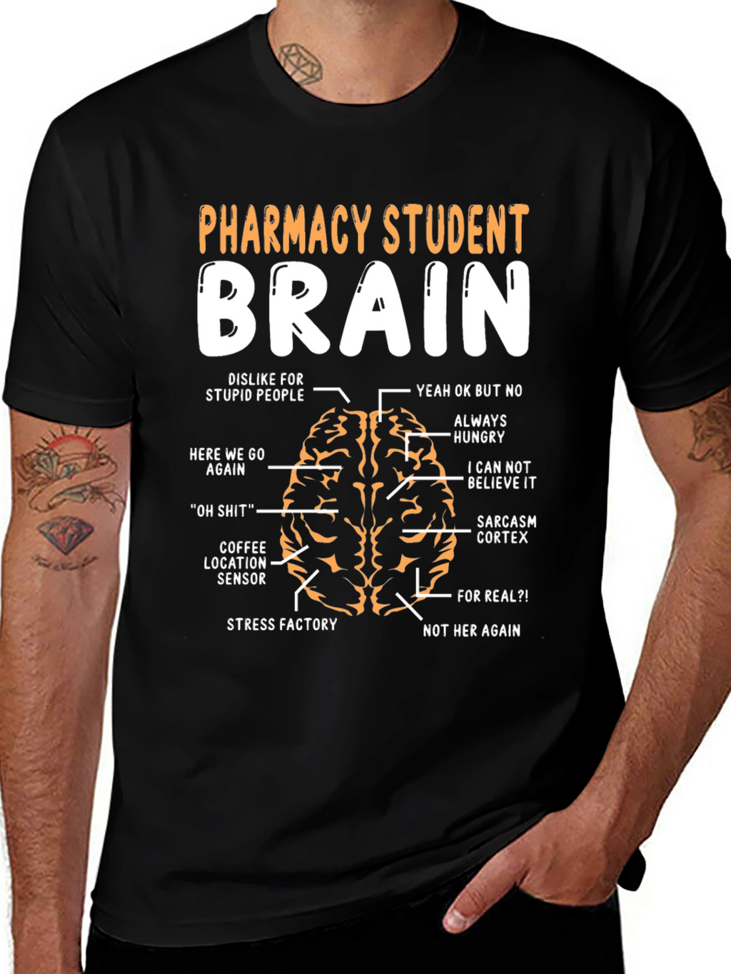 Pharmacy Student Brain T-Shirt